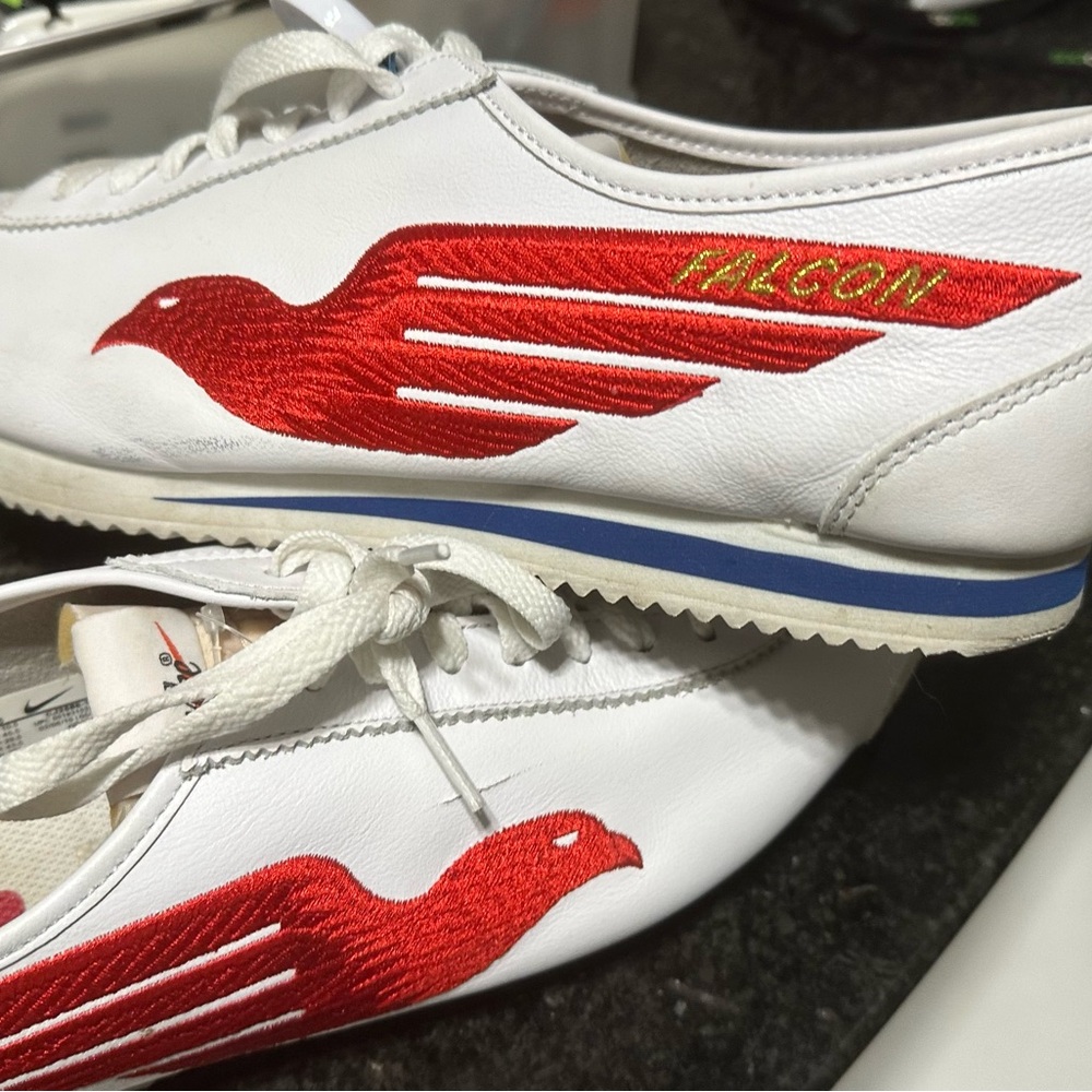 Nike Cortez  Falcon Dog White Varsity Red Royal  Mens Size 11 1/2